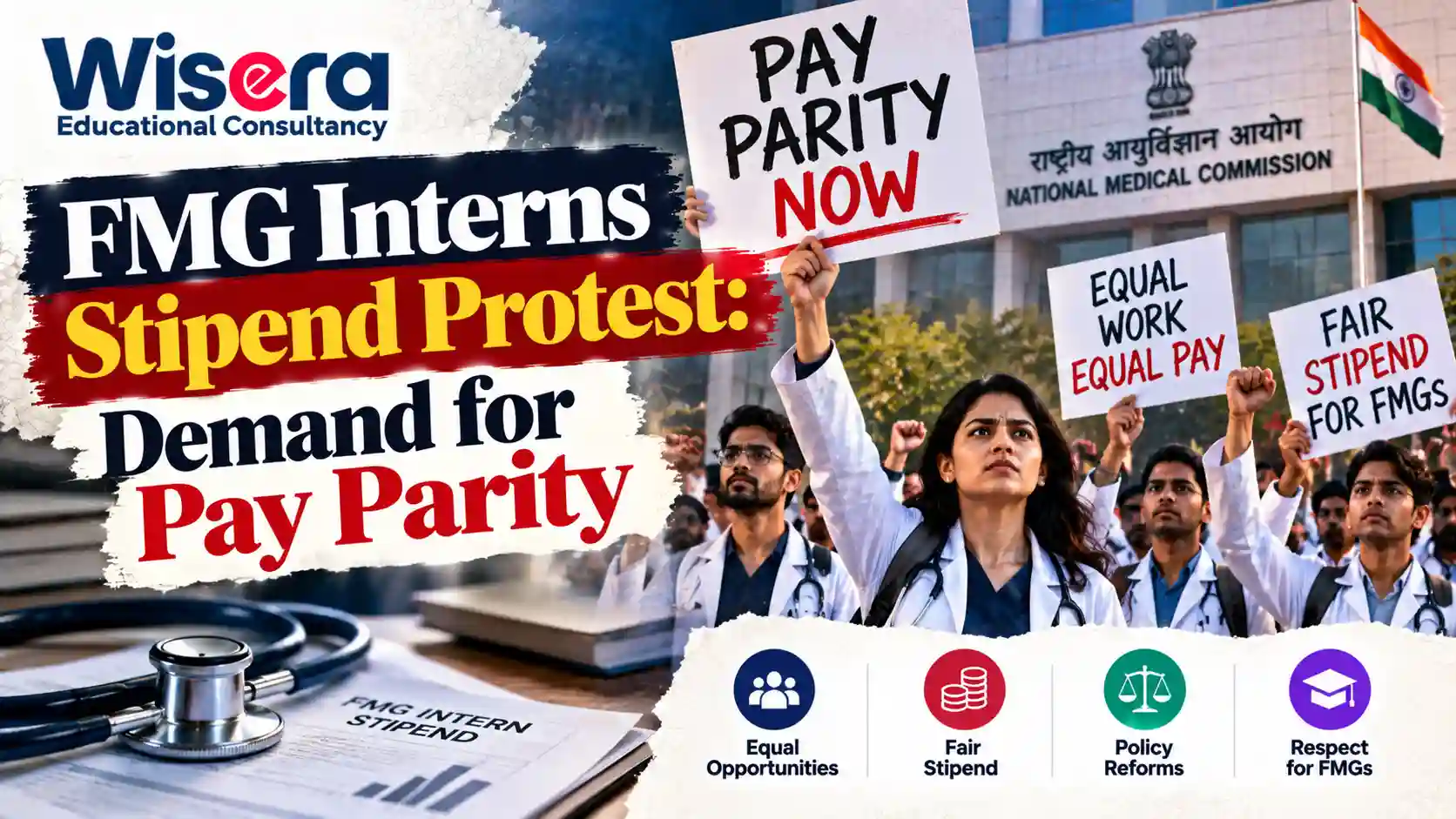 FMG Interns Stipend Protest: Demand for Pay Parity