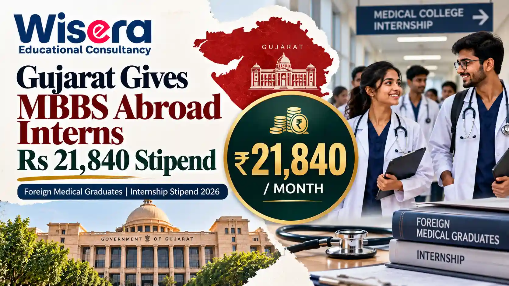 Gujarat Gives MBBS Abroad Interns Rs 21,840 Stipend