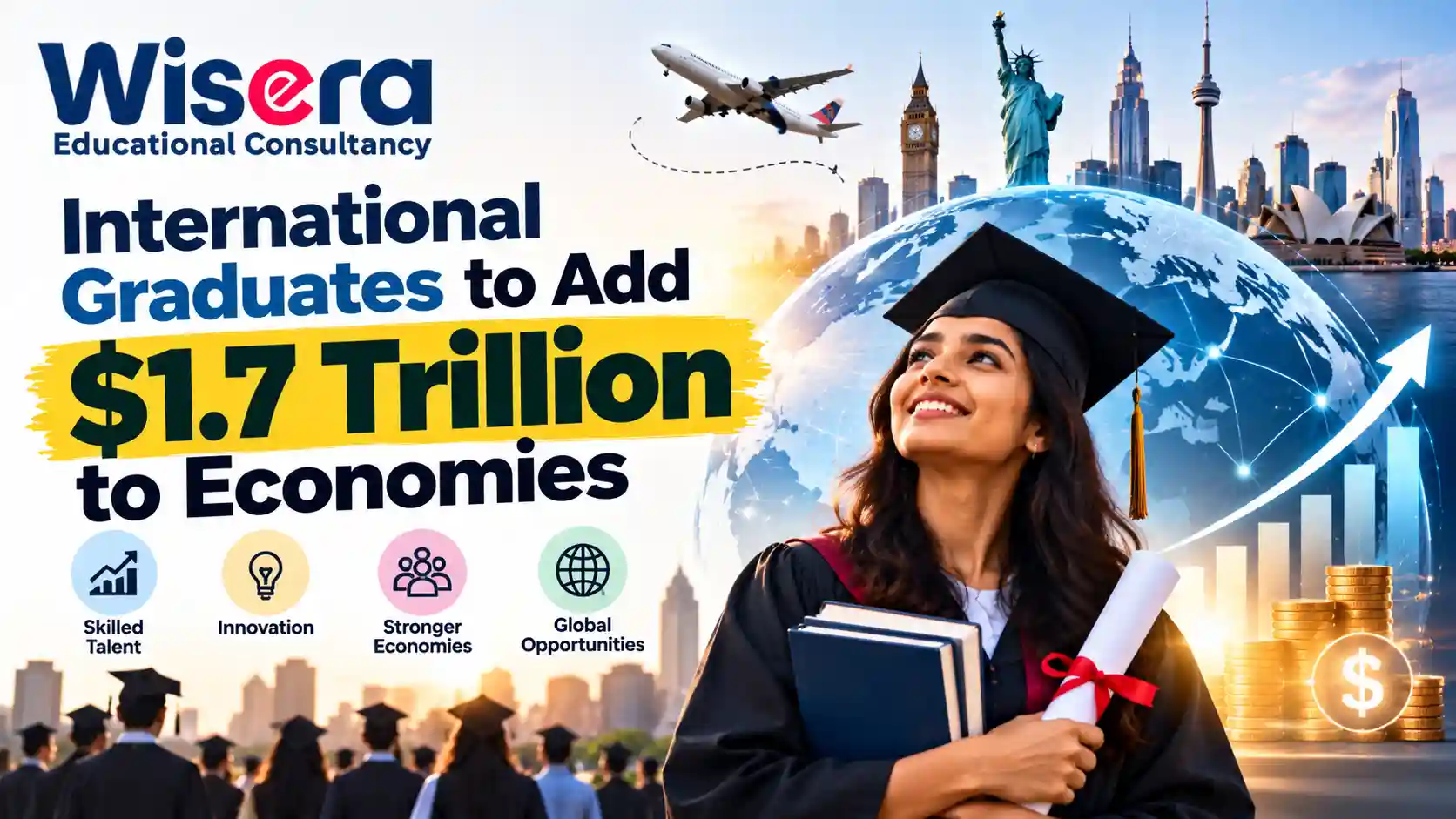 International Graduates to Add $1.7 Trillion to Economies