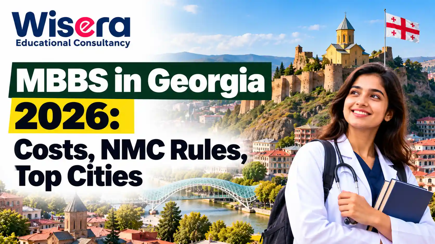 MBBS in Georgia 2026: Costs, NMC Rules, Top Cities