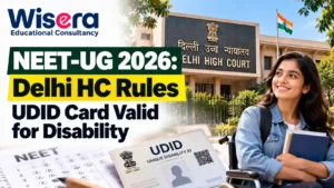 NEET-UG 2026: Delhi HC Rules UDID Card Valid for Disability