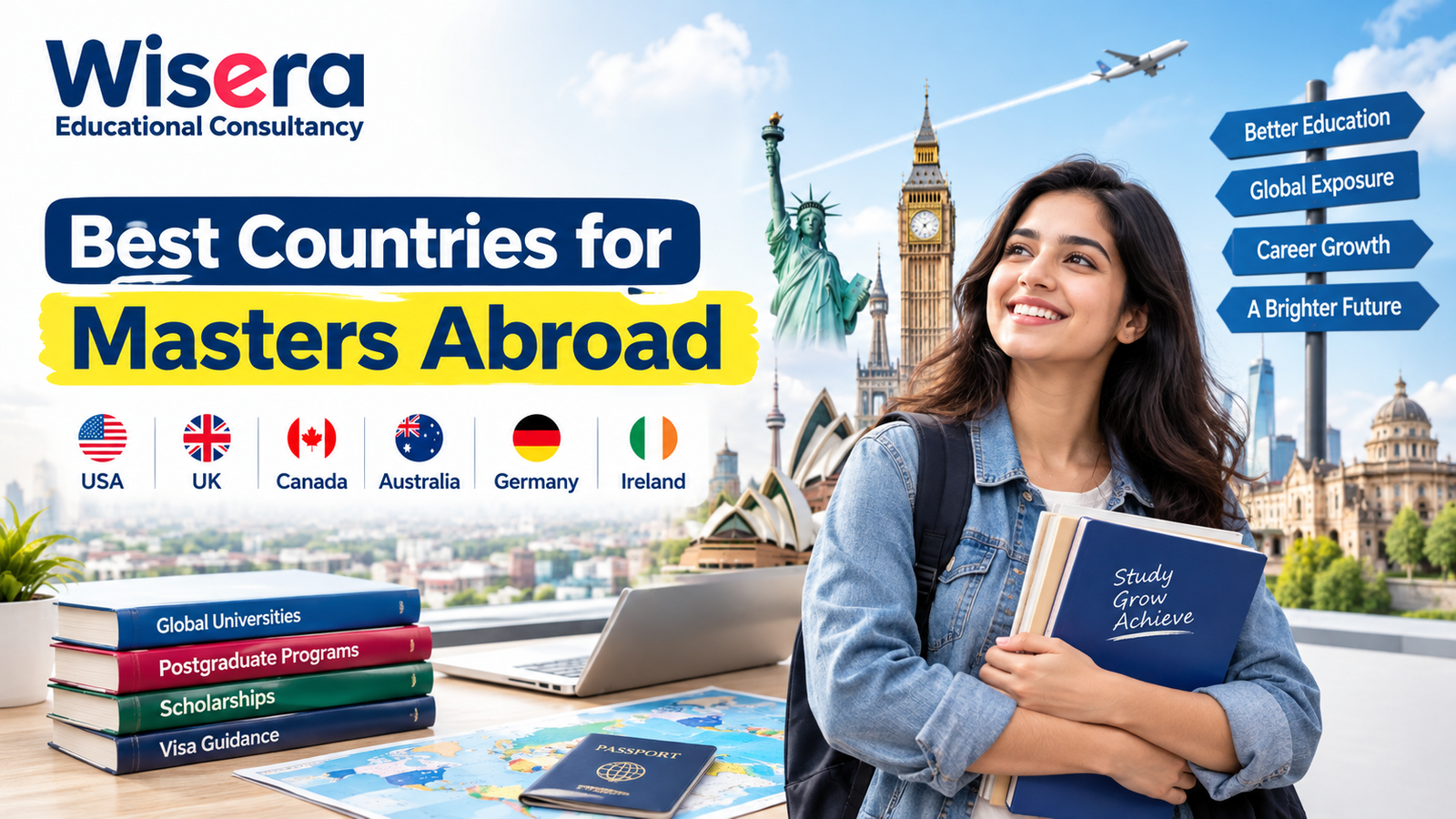 Best Countries for Masters Abroad